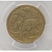 AUSTRALIA 2000 . ONE 1 DOLLAR COIN . ERROR . MULE . STRUCK ON TEN 10 CENTS